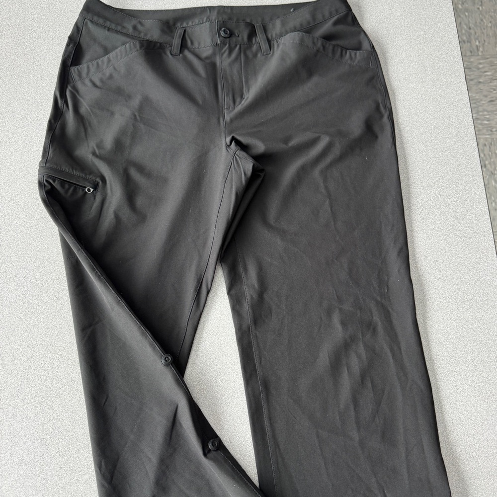 Eddie Bauer Women's Black Full Length Pants